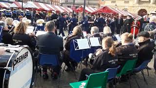 Newark Town Band At Newark Remembrance Day Parade ♥ 2024 [upl. by Ylus236]