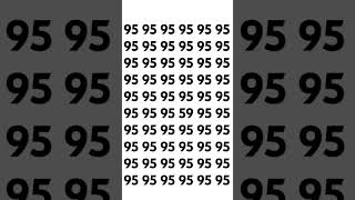 Brain Teaser Challenge yourself to spot 59 in just 6 seconds brainteaser shorts shortsfeed [upl. by Sew]