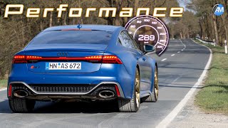 NEW RS7 Performance 630hp  0290 kmh acceleration🏁  by Automann in 4K [upl. by Htiaf833]