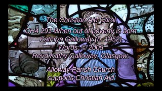 Alloway Church Sings  Monday 7th December 2020  CH4 291 When out of poverty is born [upl. by Seda]