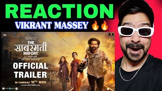 The Sabarmati Report Trailer Reaction  Vikrant M Raashii K Ridhi D  Ektaa K [upl. by Nolahp377]