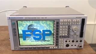 Rohde amp Schwarz FSP7 Spectrum Analyzer A 40048 [upl. by Ahseikan]