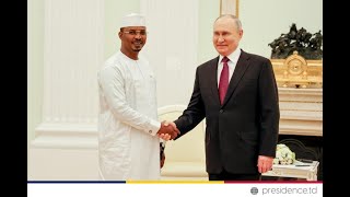 URGENT MAHAMAT IDRISS DEBY ITNO A ÉTÉ REÇU AU KREMLIN PAR SON HOMOLOGUE VLADIMIR POUTINE [upl. by Soisinoid411]