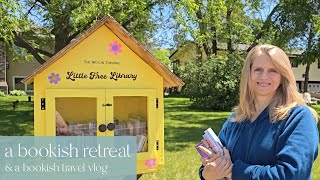 Bookish RetreatTrip Vlog [upl. by Anilecram]