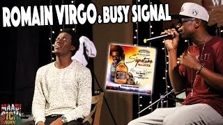 Romain Virgo amp Busy Signal in Kingston Jamaica  Signature Nights March 1st 2016 [upl. by Crofoot102]