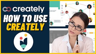 How To Use Creately Beginners Tutorial  Visual Collaboration Tool [upl. by Htezzil215]