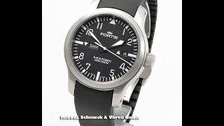 Fortis B42 Flieger DayDate Ref 6551011 K FM10589 [upl. by Halladba]