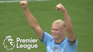 Erling Haalands chip puts Manchester City 10 ahead of Chelsea  Premier League  NBC Sports [upl. by Ibbed]