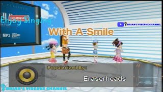 With A Smile  Eraserheads Karaoke [upl. by Lindsey412]