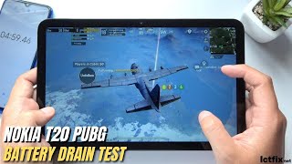 Nokia Tab T20 PUBG Mobile Gaming Test  Unisoc T610 4GB RAM [upl. by Kassity]