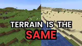 Minecrafts BIGGEST Terrain Generation Secrets EXPOSED [upl. by Dania]