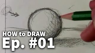 Learn To Draw 01  Sketching Basics  Materials [upl. by Ecilef]