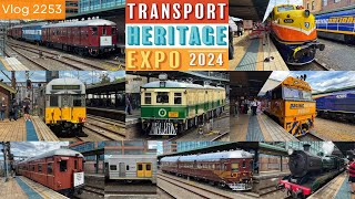 Sydney Trains Vlog 2253 Transport Heritage Expo 2024 [upl. by Aronas]