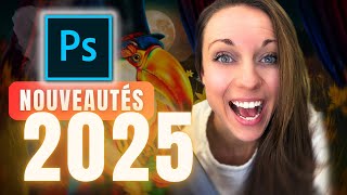 TOP 5 des Nouveautés Photoshop 2025 [upl. by Klepac888]