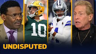 Cowboys huge home favorites over Packers in Super Wild Card Weekend who wins  NFL  UNDISPUTED [upl. by Anet502]