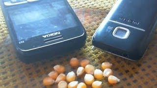 Pop corn with cell phones  Popcorn Cellphone Trick Really Works [upl. by Larrej711]