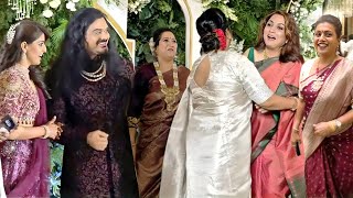 Varalakshmi Sarathkumar Wedding Reception Full Video  Ramya Krishnan  Roja  AR Rahman  Atlee [upl. by Alcus]