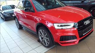 2018 Audi Q3 Quattro SLine Exterior amp Interior 20 TDI 184 Hp 219 Kmh 136 mph  Playlist [upl. by Nylecsoj]