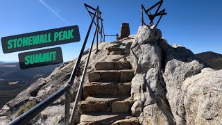 Stonewall Peak Trail SUMMIT ⛰️ [upl. by Ahsatan]