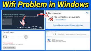 WiFi Not Working in Windows 71011  3 Best Methods  Windows 10 Wifi Problem  Tips and tricks [upl. by Isaac]