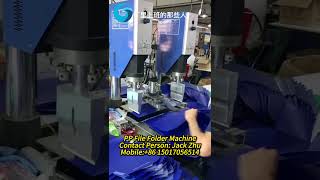 Double head ultrasonic welding machine for PP Polypropylene file folder ultrasonicwelding [upl. by Inail232]