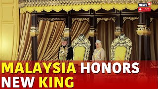 Malaysia King Coronation Live  King Ibrahim Sultan Iskandar Coronation Live  Malaysia News Live [upl. by Leahsim]