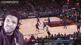 BEST CHRISTMAS EVER CLEVELAND CAVALIERS vs GOLDEN STATE WARRIORS HIGHLIGHTS REACTION [upl. by Wylen]