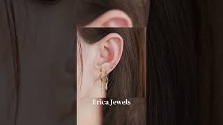 Simple Hoop Earrings Ear Curation Guide  Erica Jewels  Piercing Jewelry [upl. by Lomaj34]