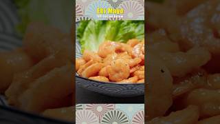 Ebi Mayo  Shrimp in a creamy mayo sauce shrimprecipe japanesefood japanesecuisine [upl. by Nahtanha]