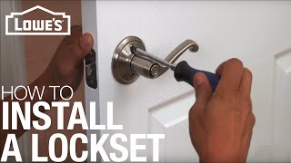 How To Install A Lockset [upl. by Eiznekam]