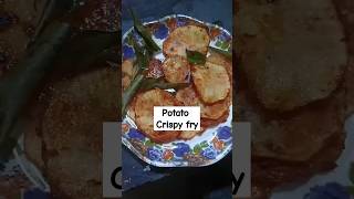 Crispy potato fry😋❤️🌈explorefoodtrendingcookingcrispypotatofry [upl. by Witt]