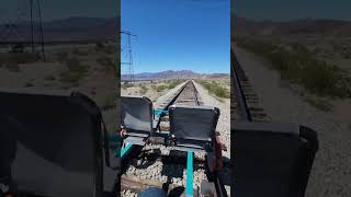 Rail bike Adventures at the NEVADA RAILROAD MUSEUM [upl. by Silden]