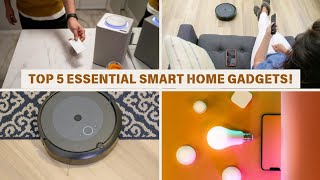 Top 5 MustHave Tech Accessories for Your Smart Home TechEssentials SmartHome GadgetGuide [upl. by Hakilam594]