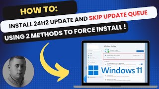 Install Windows 11 24H2 and BYPASS update queue to install immediately [upl. by Ylrebmek]