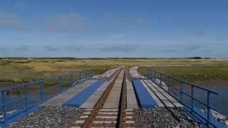 Streckenvideo Wangerooger Inselbahn rückwärts HD [upl. by Kellina819]