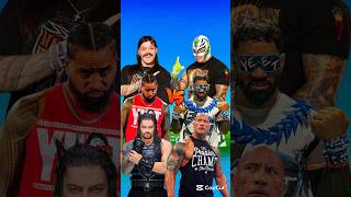 Dominik Mysterio Jimmy Uso Roman Reigns vs The Rock Jey Uso Rey Mysterio 😈 wwe [upl. by Enilrahc656]