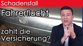 Fahrerflucht  zahlt die Versicherung [upl. by Sonitnatsnoc]