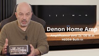 Présentation de lamplificateur Denon Home Amp [upl. by Eicyaj]