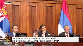 U Skupštini Srbije nastavljena rasprava o zabrani iskopavanja litija i bora [upl. by Euqinitram]