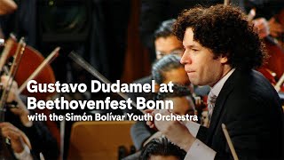 Gustavo Dudamel at Beethovenfest Bonn excerpt  Carnegie Hall [upl. by Finley813]