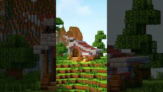 Building Minecraft small survival house 🏡 26shorts shortvideo minecraft [upl. by Furgeson]