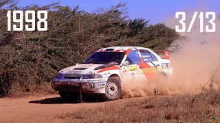 1998 Safari Rally Remastered 4K 50FPS [upl. by Charles]