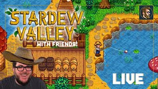 🔴 STARDEW VALLEY  WINTER FIRST TIME W itmeJP GassyMexican BruceGreene [upl. by Ekenna432]