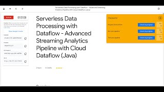 ServerlessDataProcessingwithDataflowAdvanced Streaming Analytics Pipeline with Cloud Dataflow Java [upl. by Ahseina59]