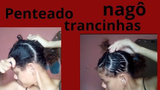 Penteado trancinhas nagô 😻 [upl. by Teressa]