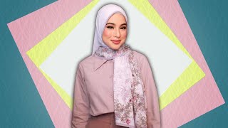 Hijab tutorial kekinian yang bikin kamu auto pede [upl. by Demah139]