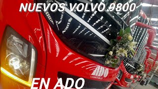 Nuevos Volvo 9800 modelo 2023 en ADO [upl. by Nelleh536]