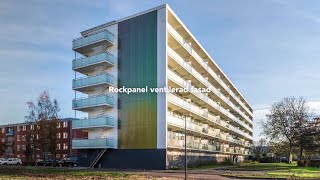 Rockpanel ventilerad fasad Underram i aluminium  SE [upl. by Elreath]