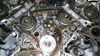 Audi s4 a6 30t timing chain drive [upl. by Annayrb809]