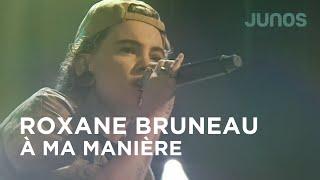 Roxane Bruneau performs quotÀ ma manièrequot  Juno Awards 2022 [upl. by Tiff]